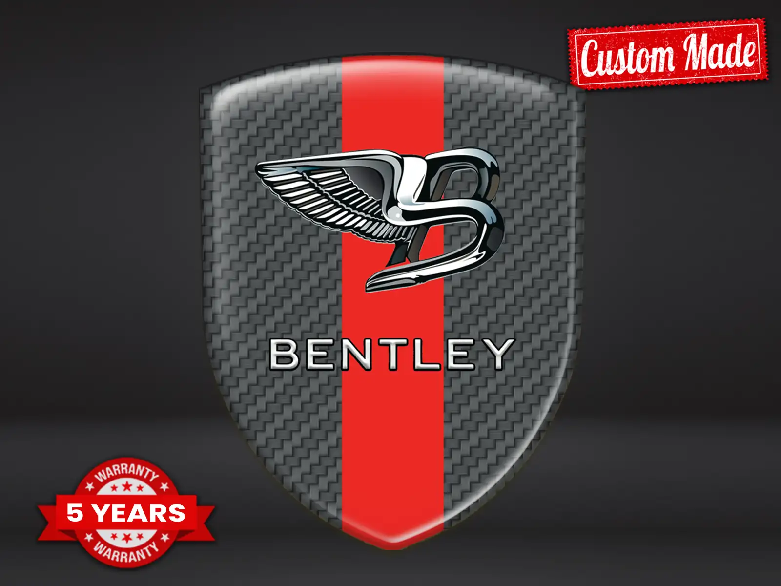Bentley Stickers Voiture Sympas Résistants Pro Qualité